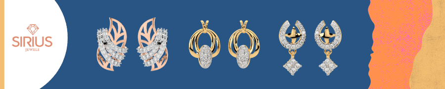 STYLISH DAILY WEAR GOLD EARRINGS