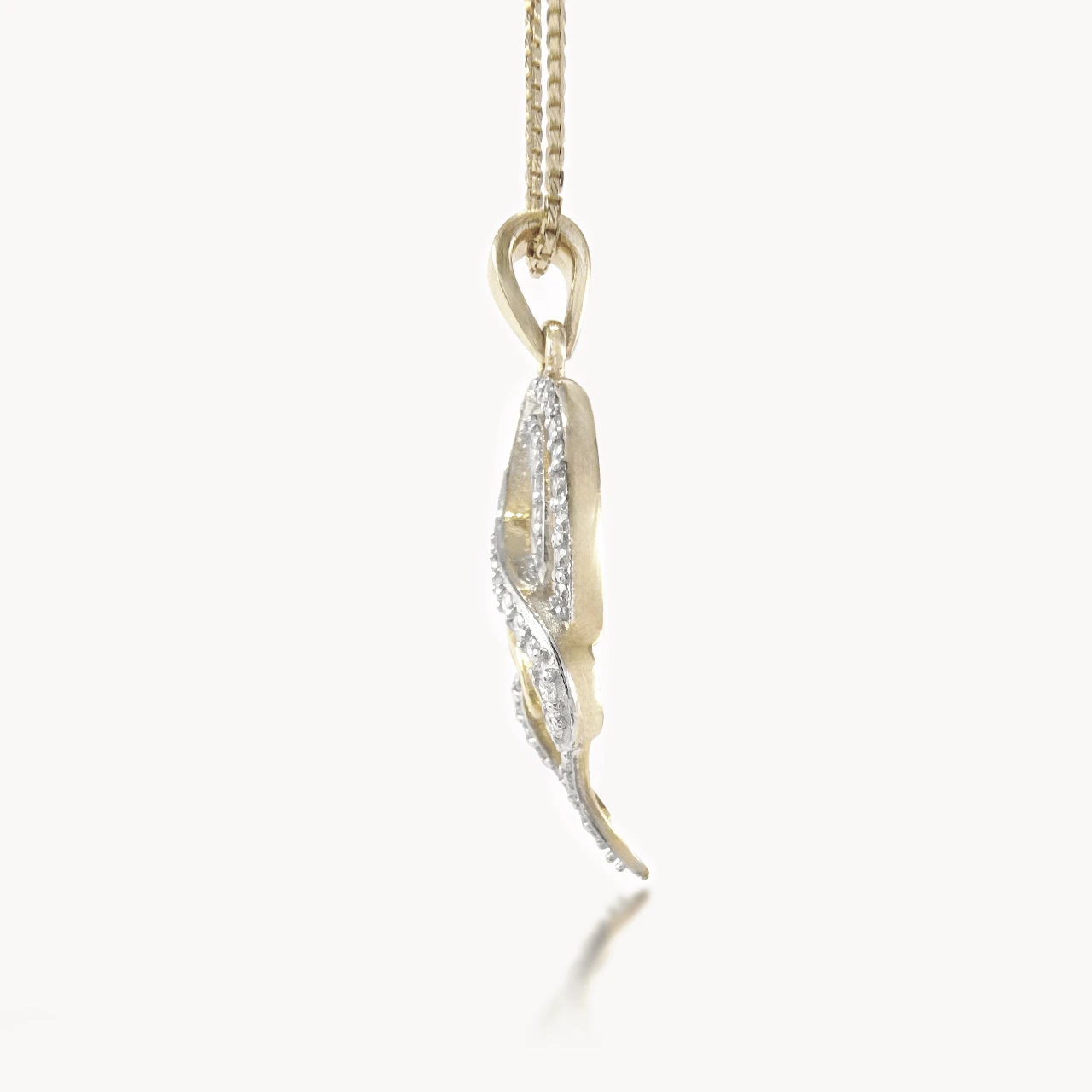 A Unique Design Diamond Pendant
