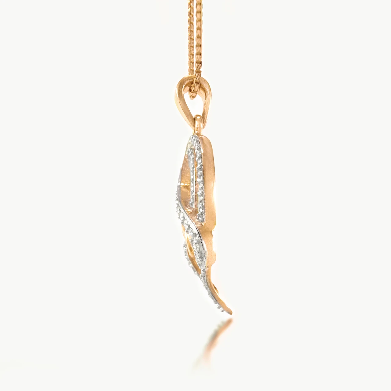 A Unique Design Diamond Pendant