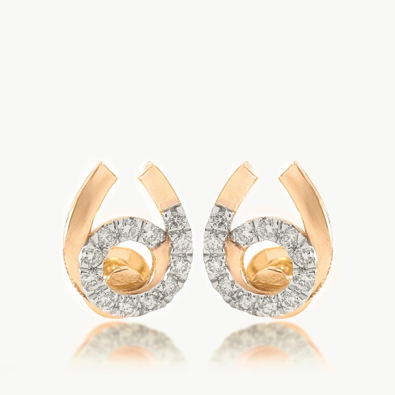 Aura Loop Diamond Earrings
