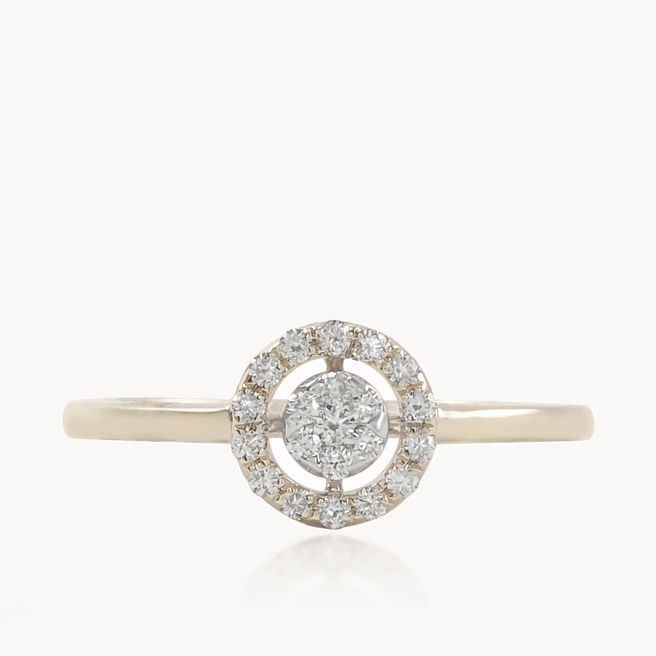Classic Orbital Diamond Ring