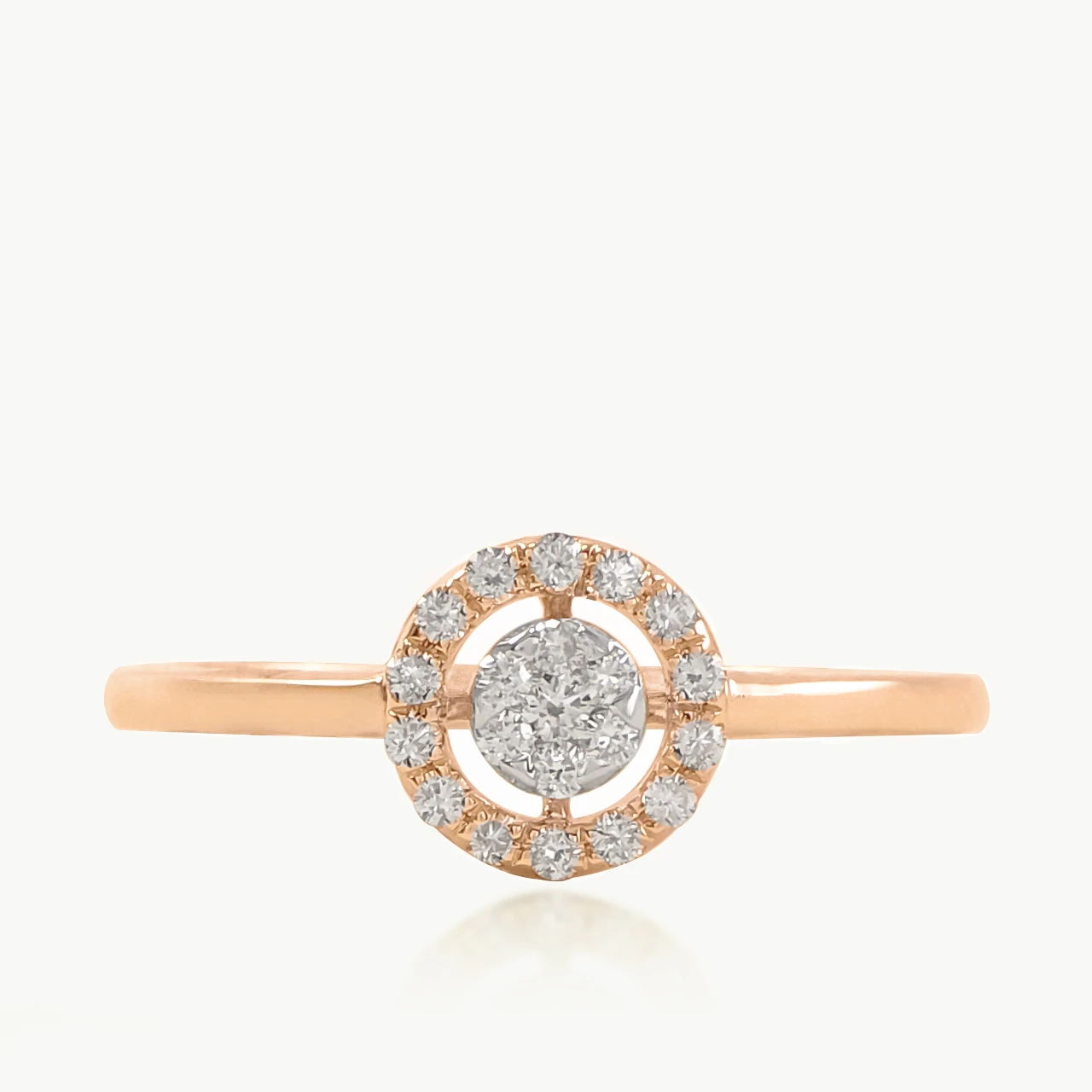 Classic Orbital Diamond Ring