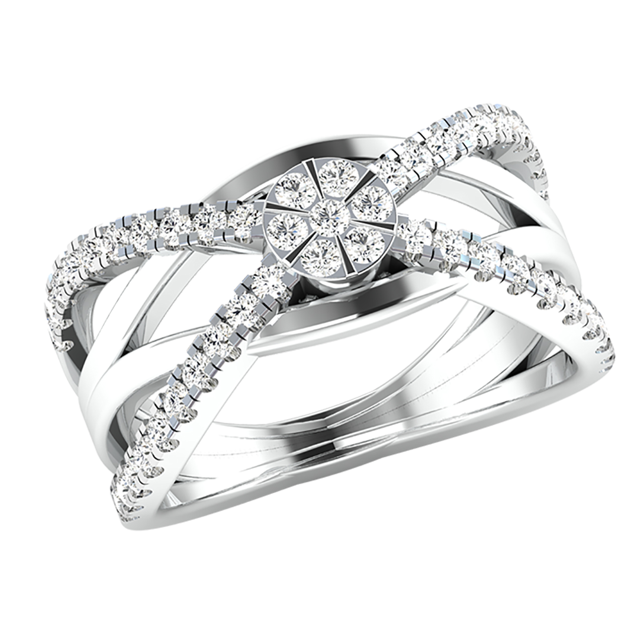 Linara Round Diamond Engagement Ring