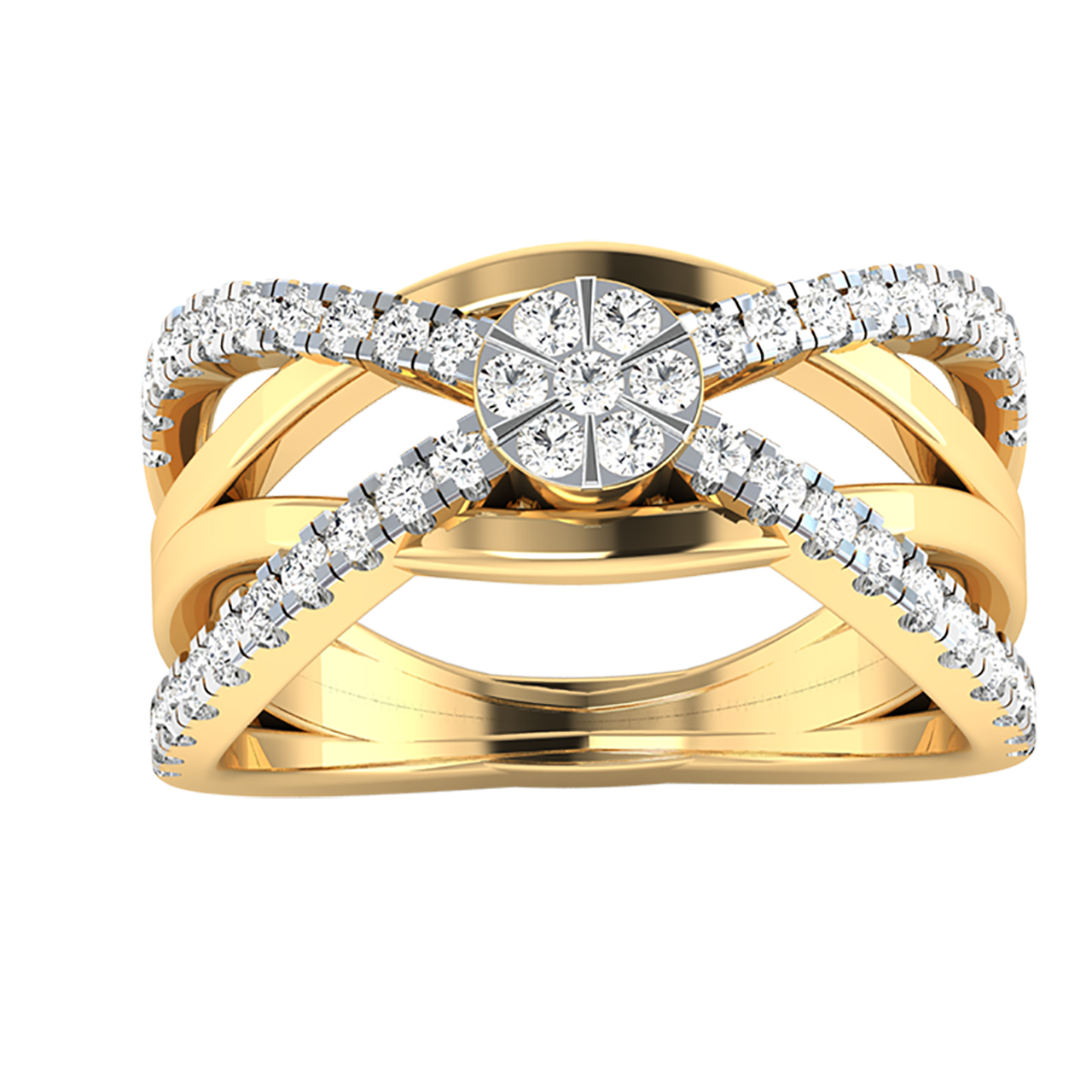 Linara Round Diamond Engagement Ring