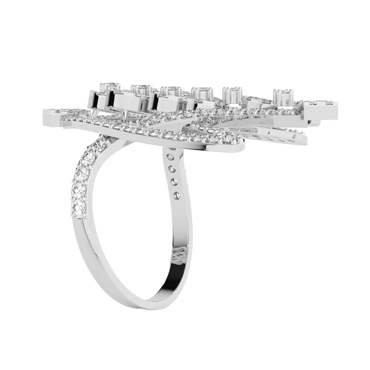 The Fishy Style Diamond Ring