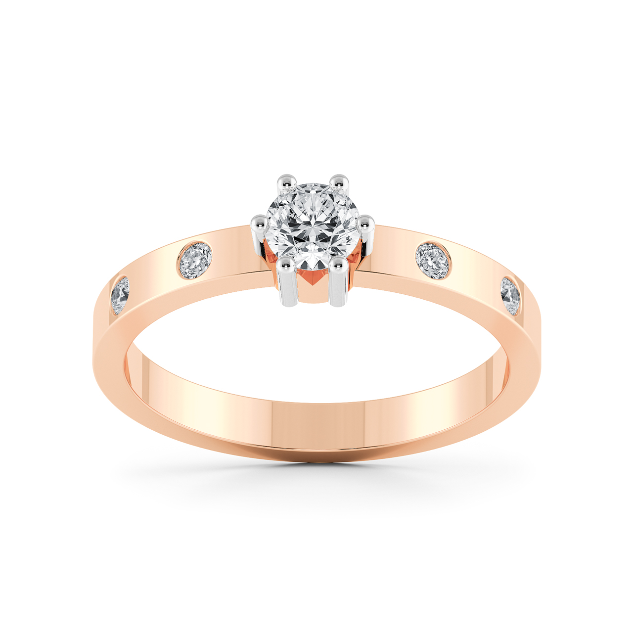 Victoria Diamond Solitaire Ring