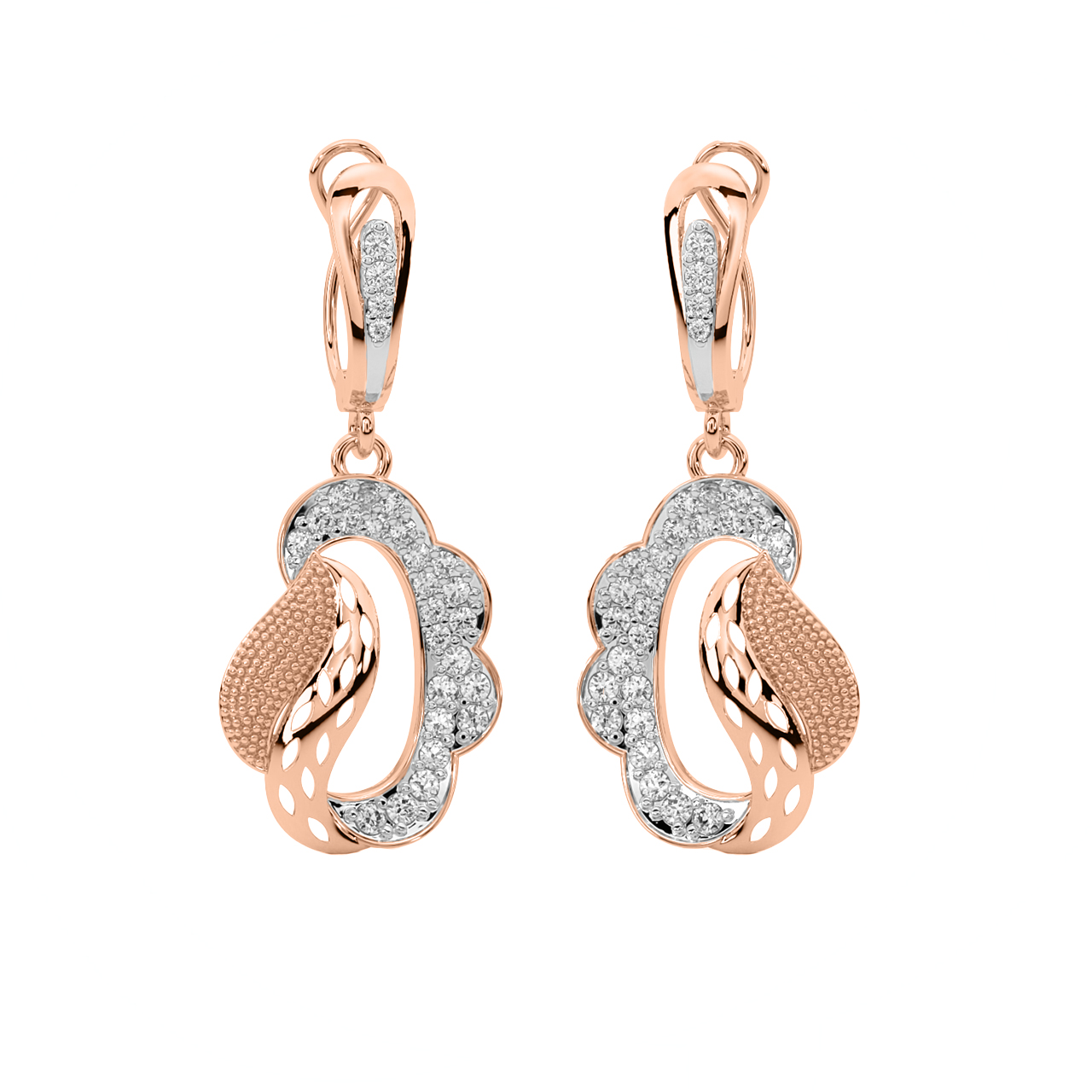 Flawless Design Diamond Earrings
