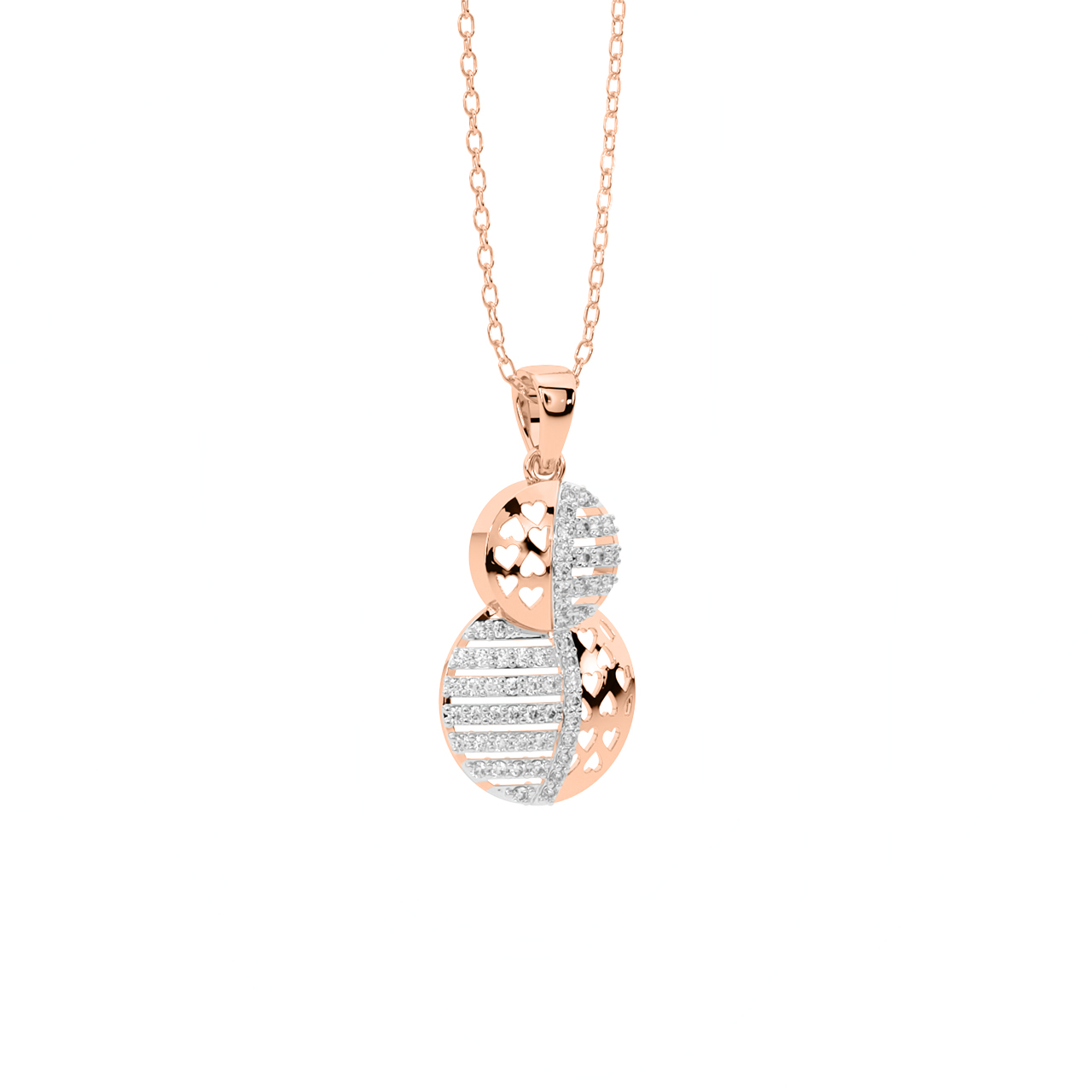 Irvin Round Diamond Office Wear Pendant