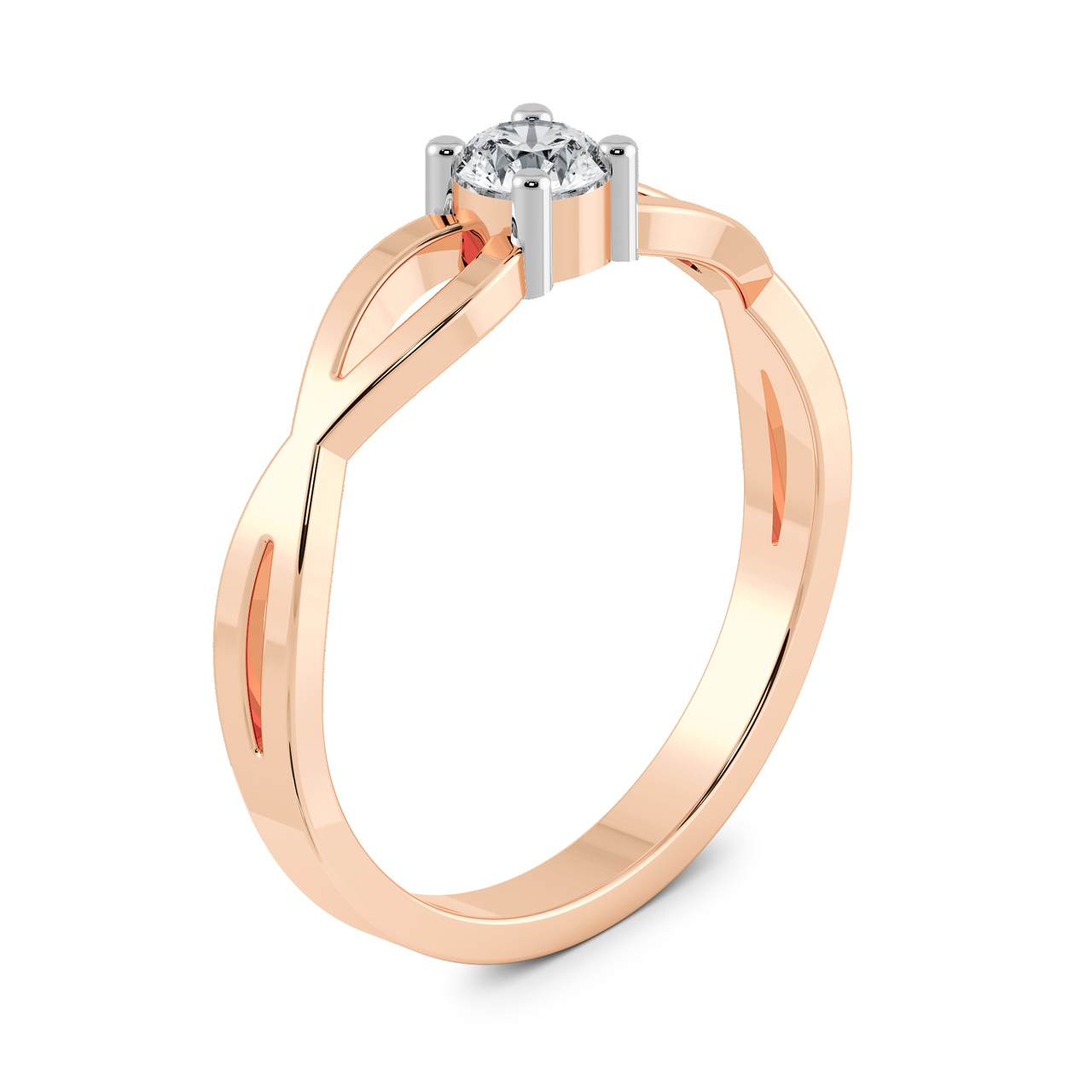 Royal Design Solitaire Ring