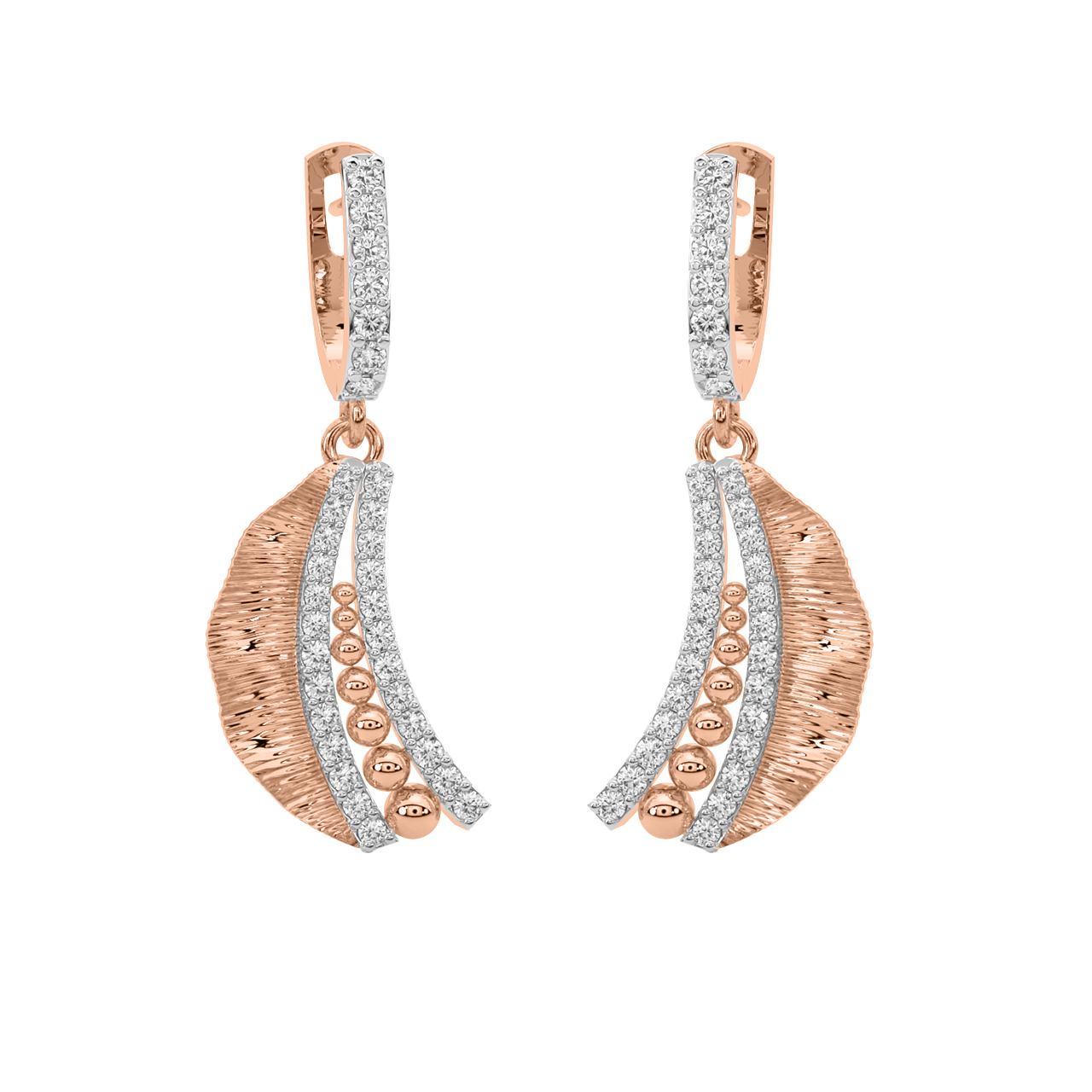 Moon Lace It Up Diamond Earrings