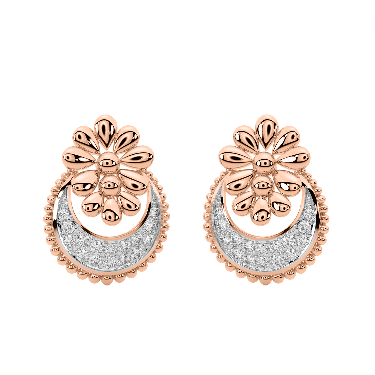 Nocturnal Shades Diamond Earrings