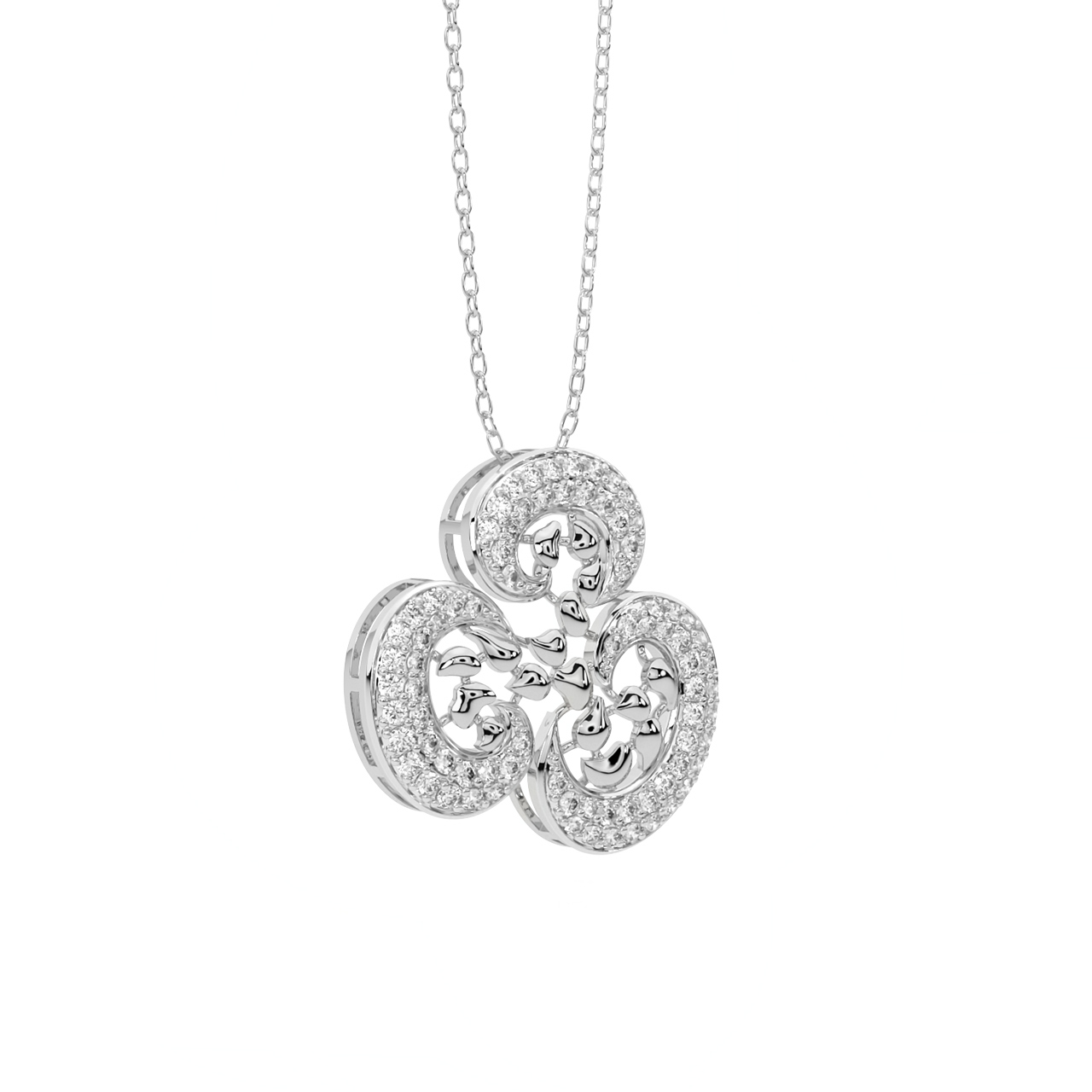 Carroll Round Diamond Pendant