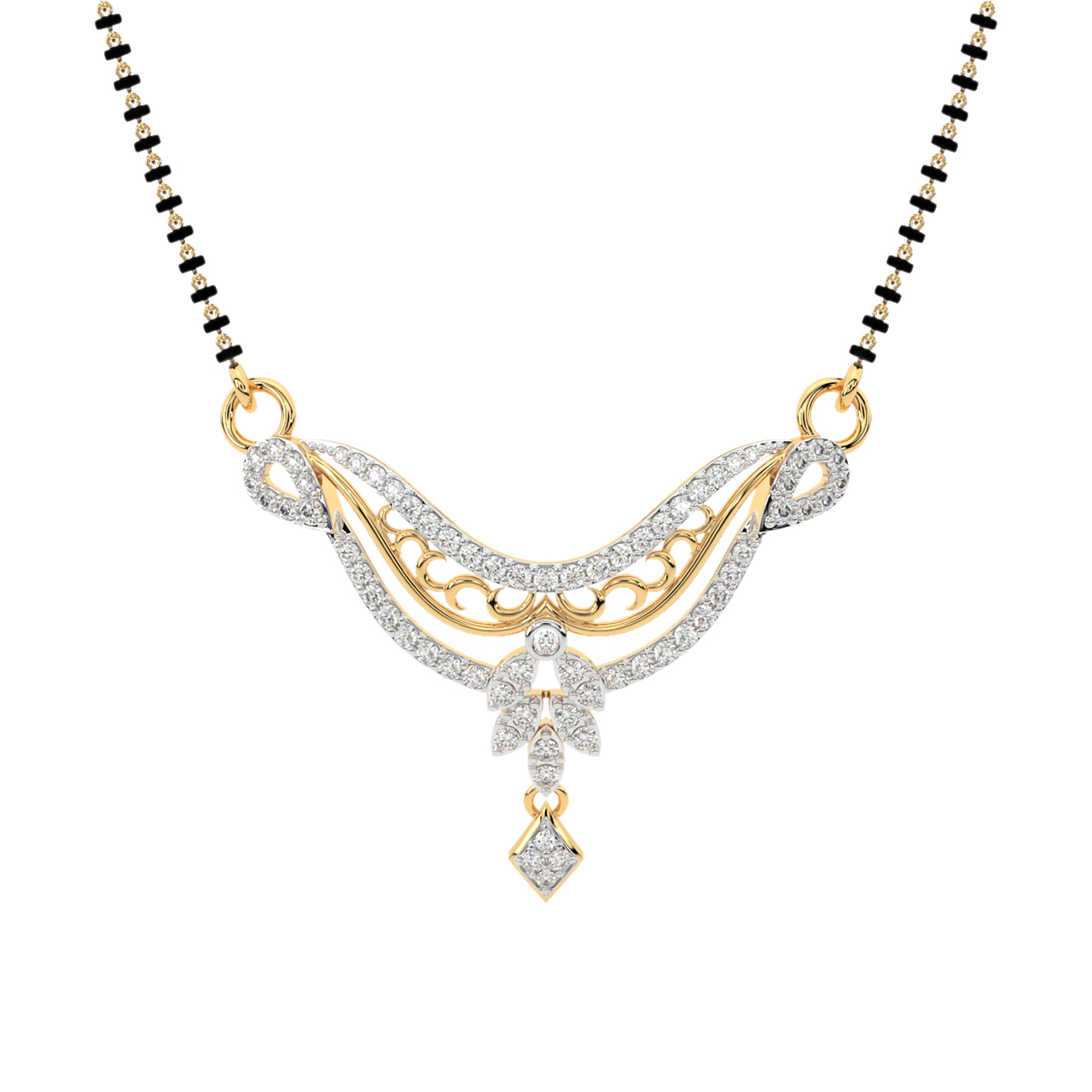 Harni Round Diamond Mangalsutra