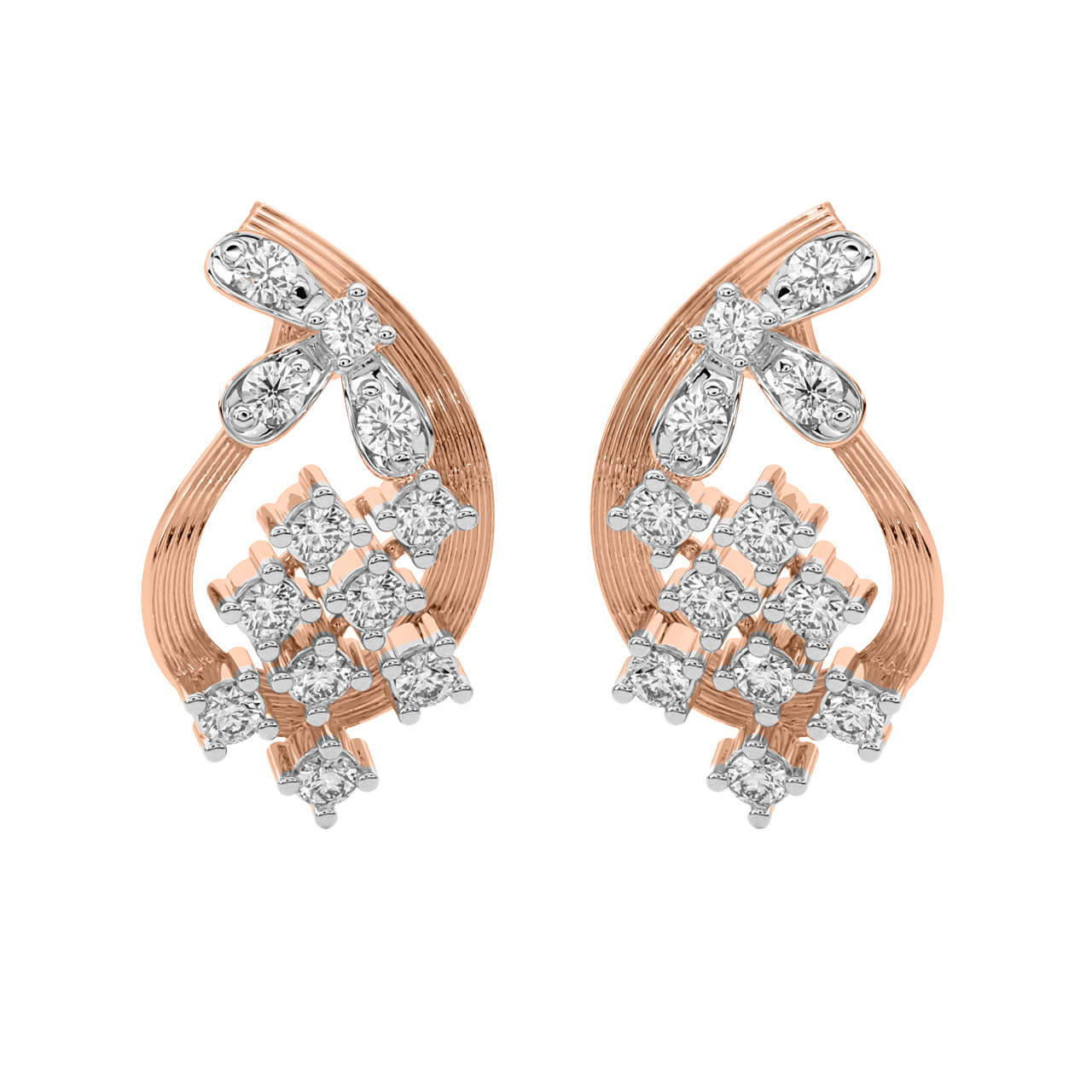 Bold N Brave Diamond Earrings