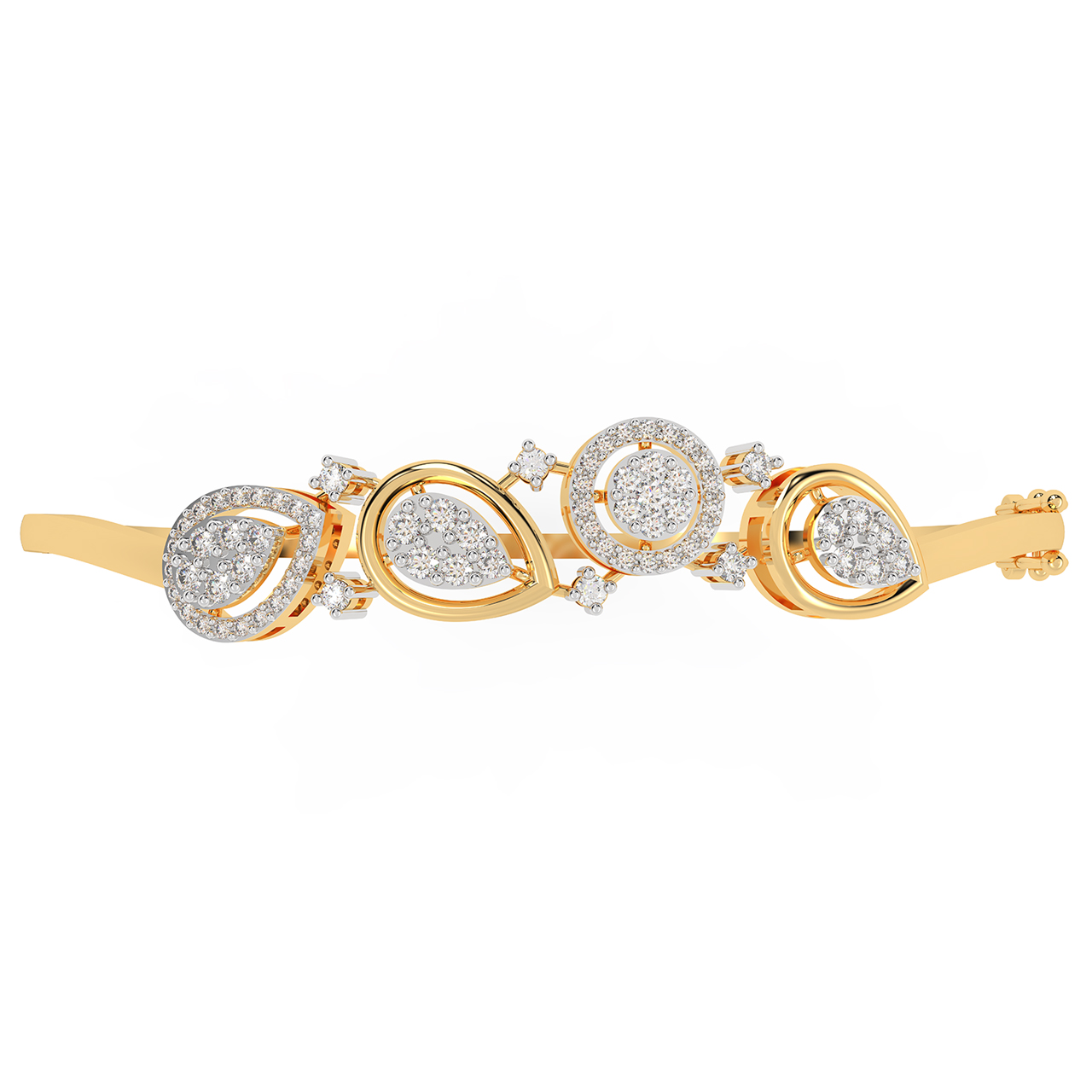 Pear Drop Diamond Bracelet