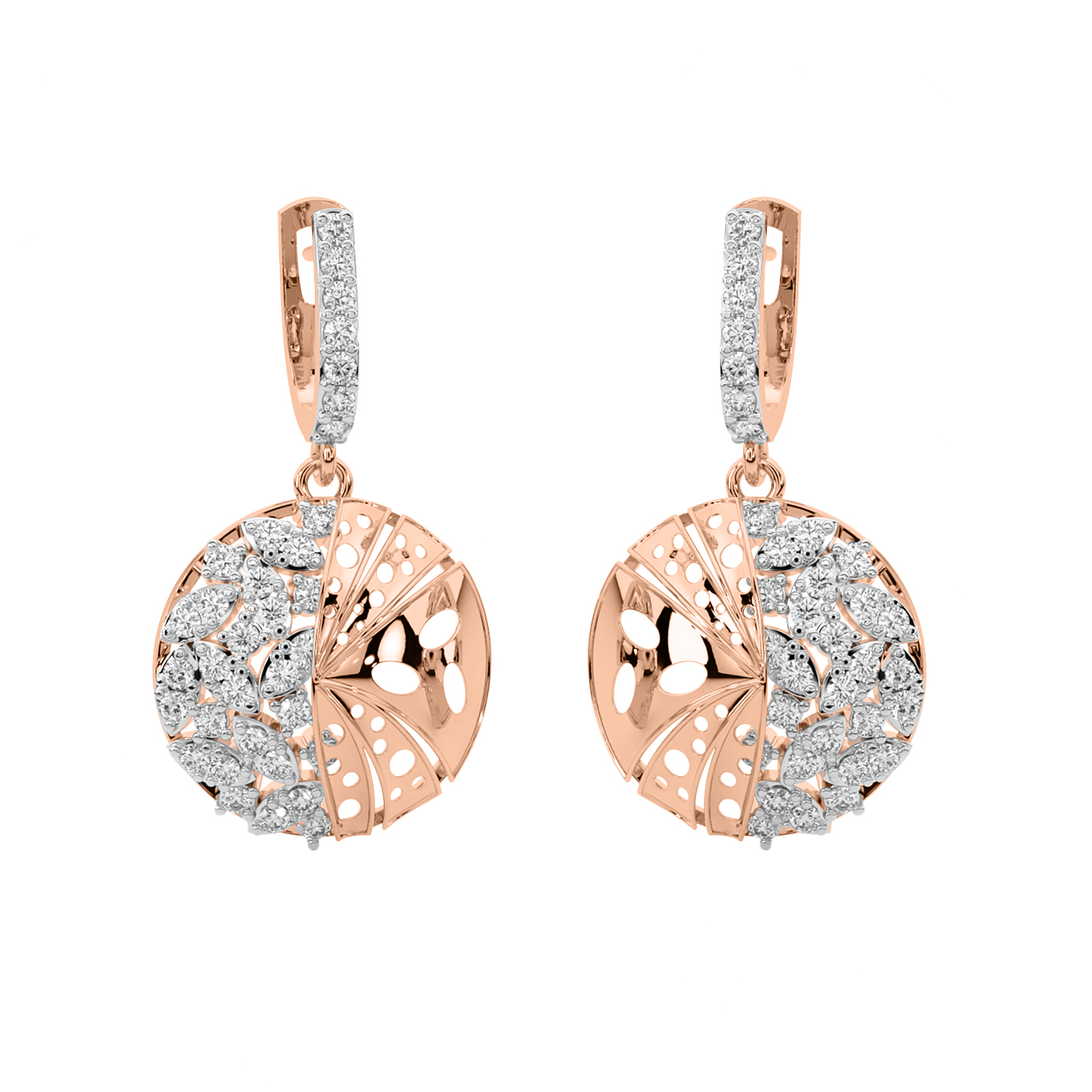 Skin Reveal Diamond Earrings