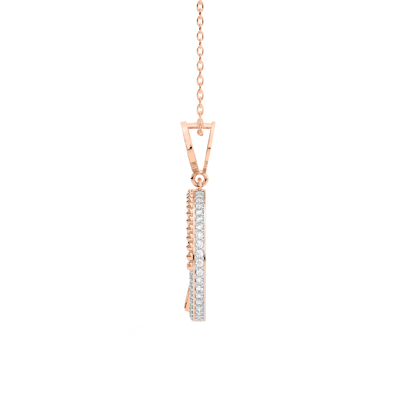 Senorita Gold Diamond Pendant