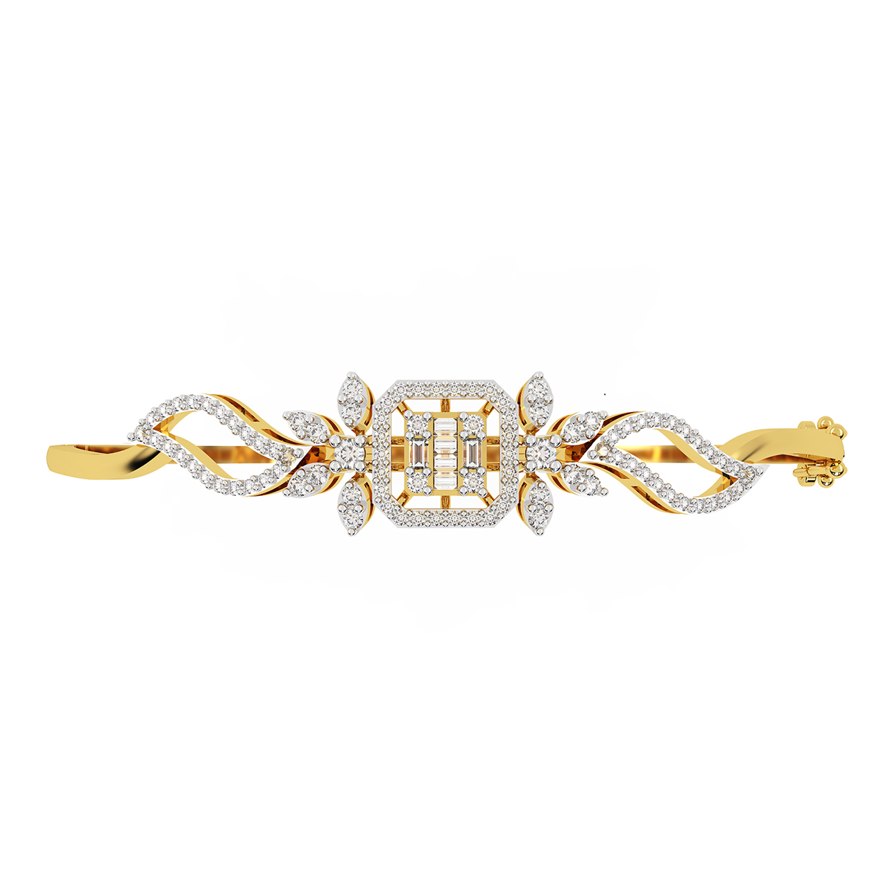 Diamond Bracelet Design In Gold