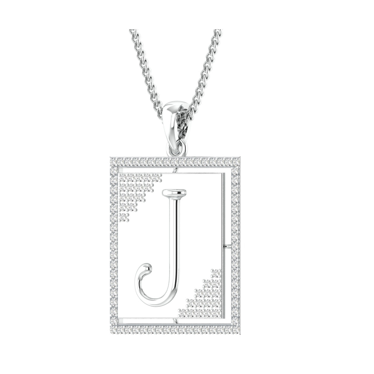 Alphabet J Pendant