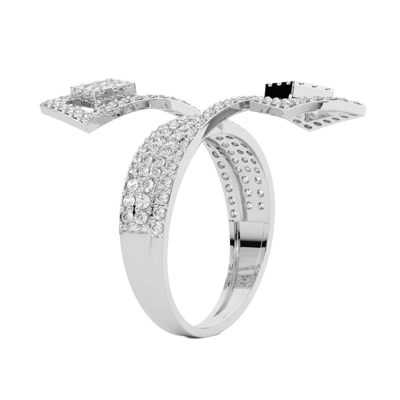 Detailed Dazzlers Diamond Ring