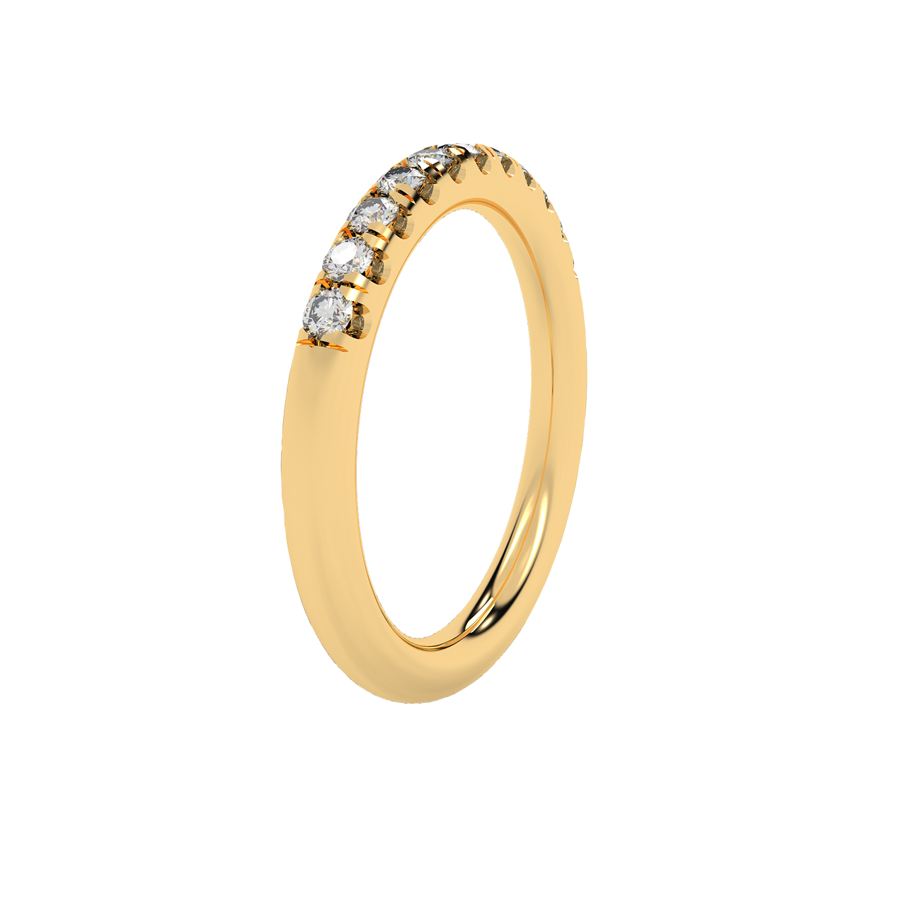 Linear Design Diamond Ring