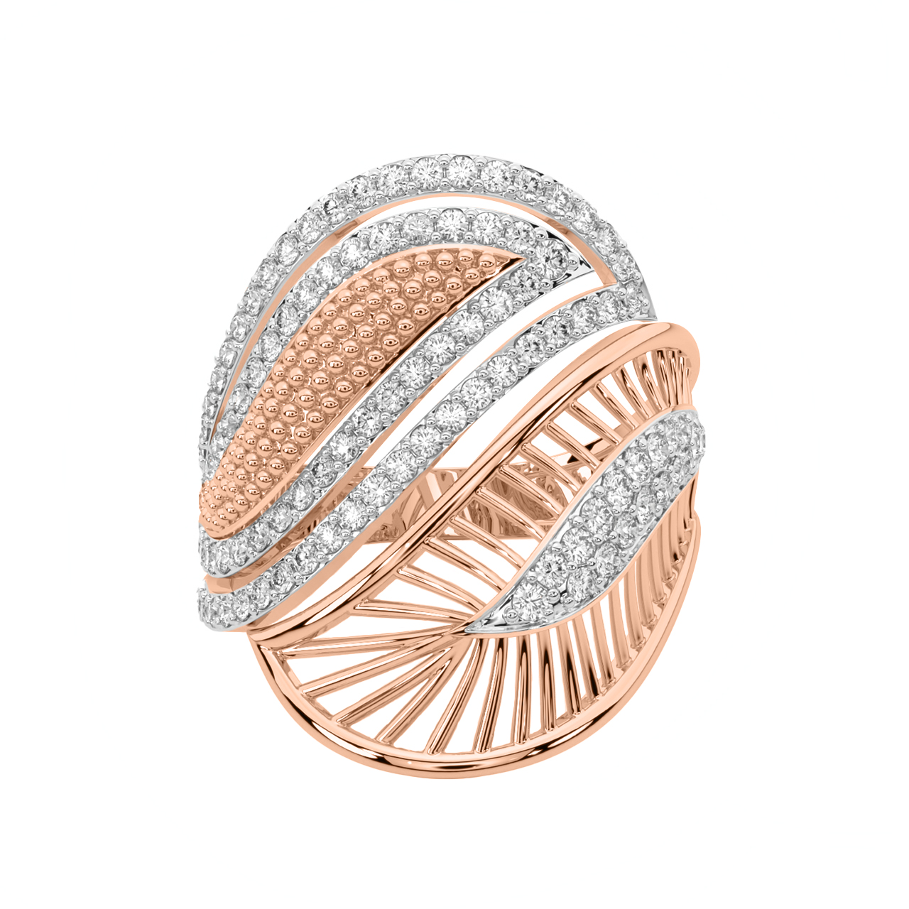 The Layering Design Diamond Ring