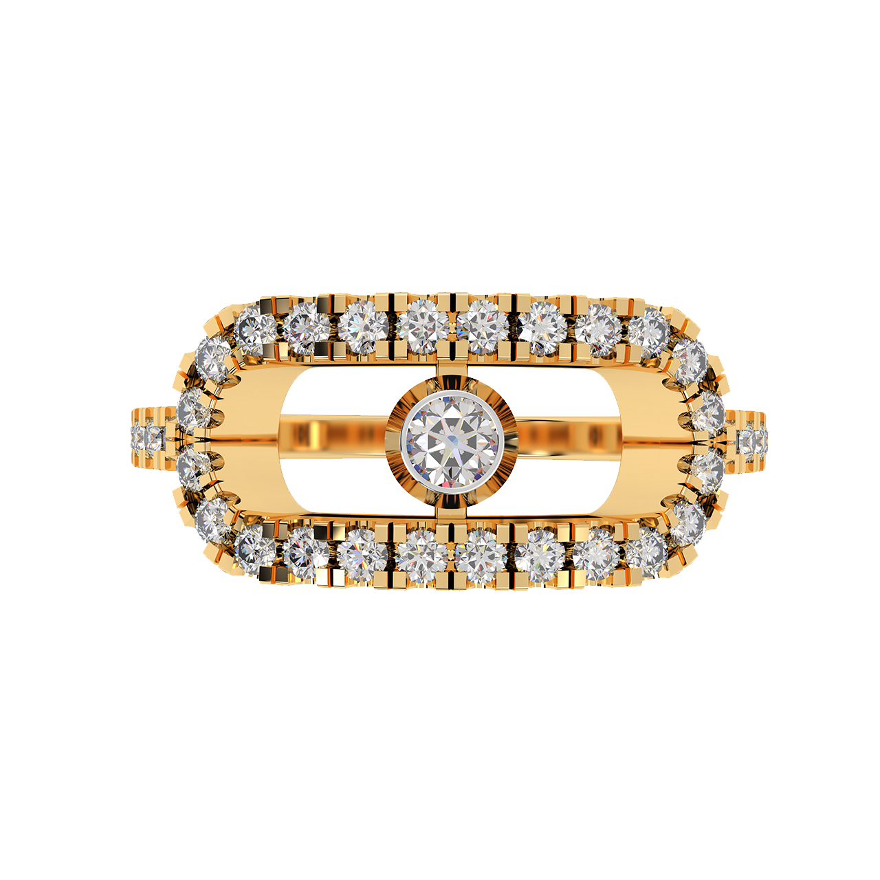 Stylish Diamond Design Diamond Ring