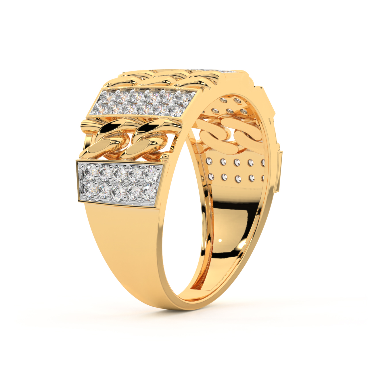 Timeless Designer Diamond Men's Ring