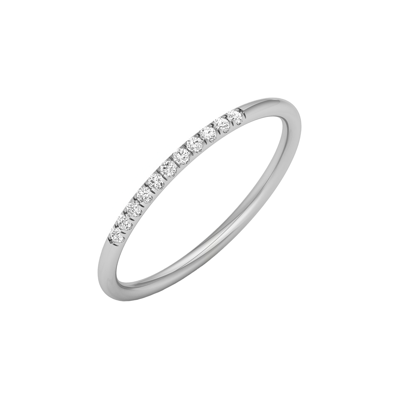 Rectilinear Design Diamond Ring