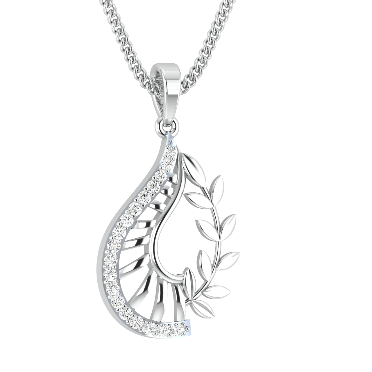 Bold Essential Diamond Pendant