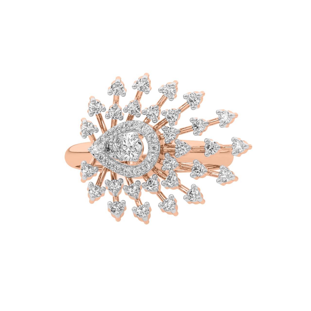 Amirah Round Diamond Engagement Ring