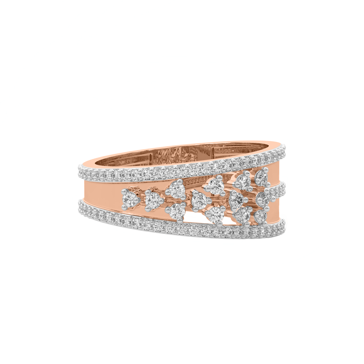 Zaire Round Diamond Engagement Ring