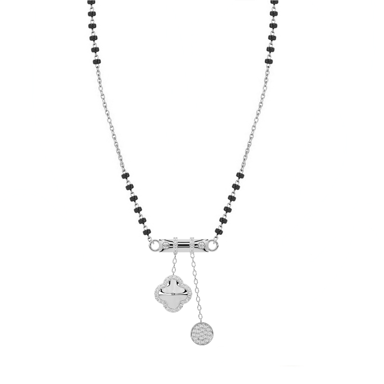 Pendulum Diamond Mangalsutra With Chain