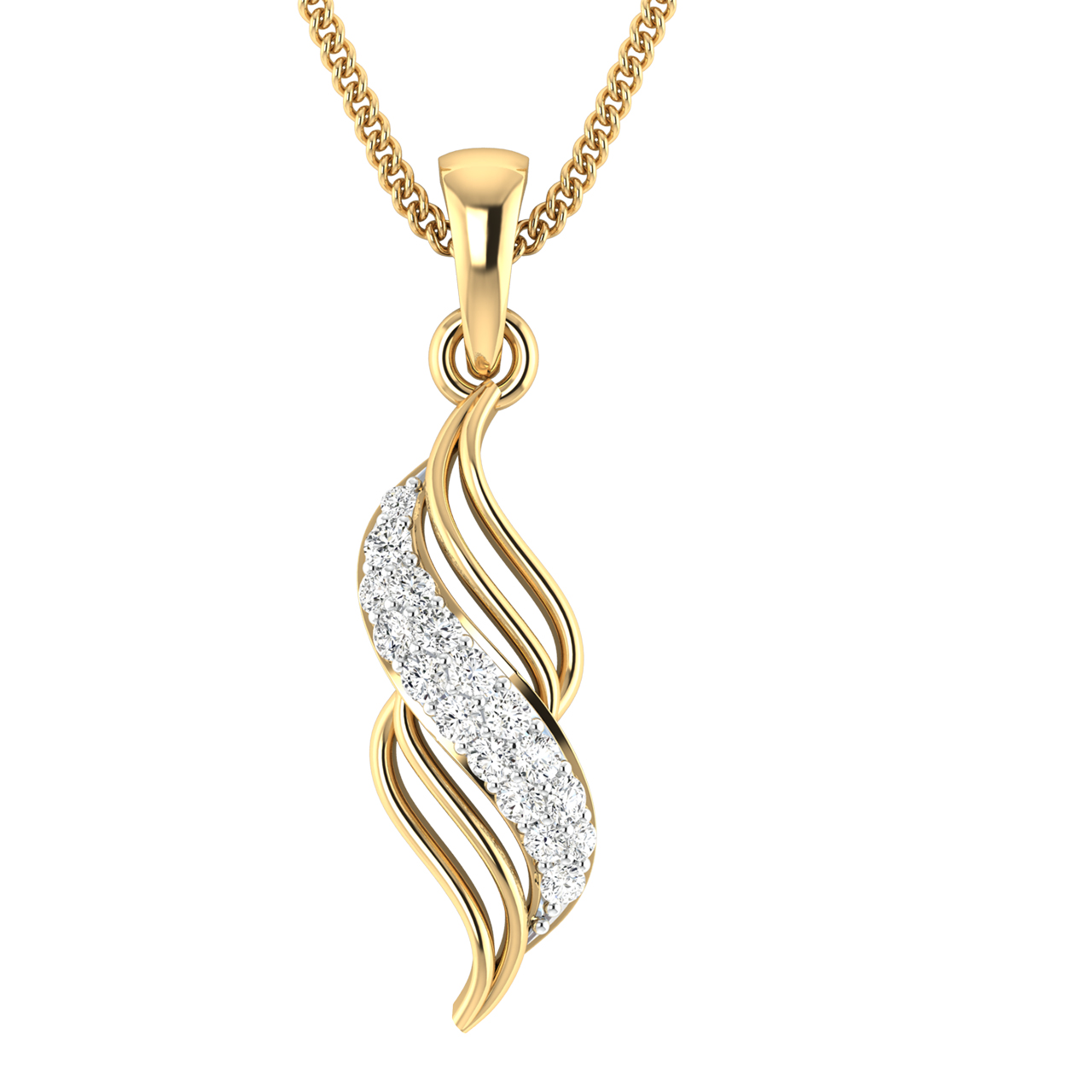 Vivita Office Wear Diamond Pendant