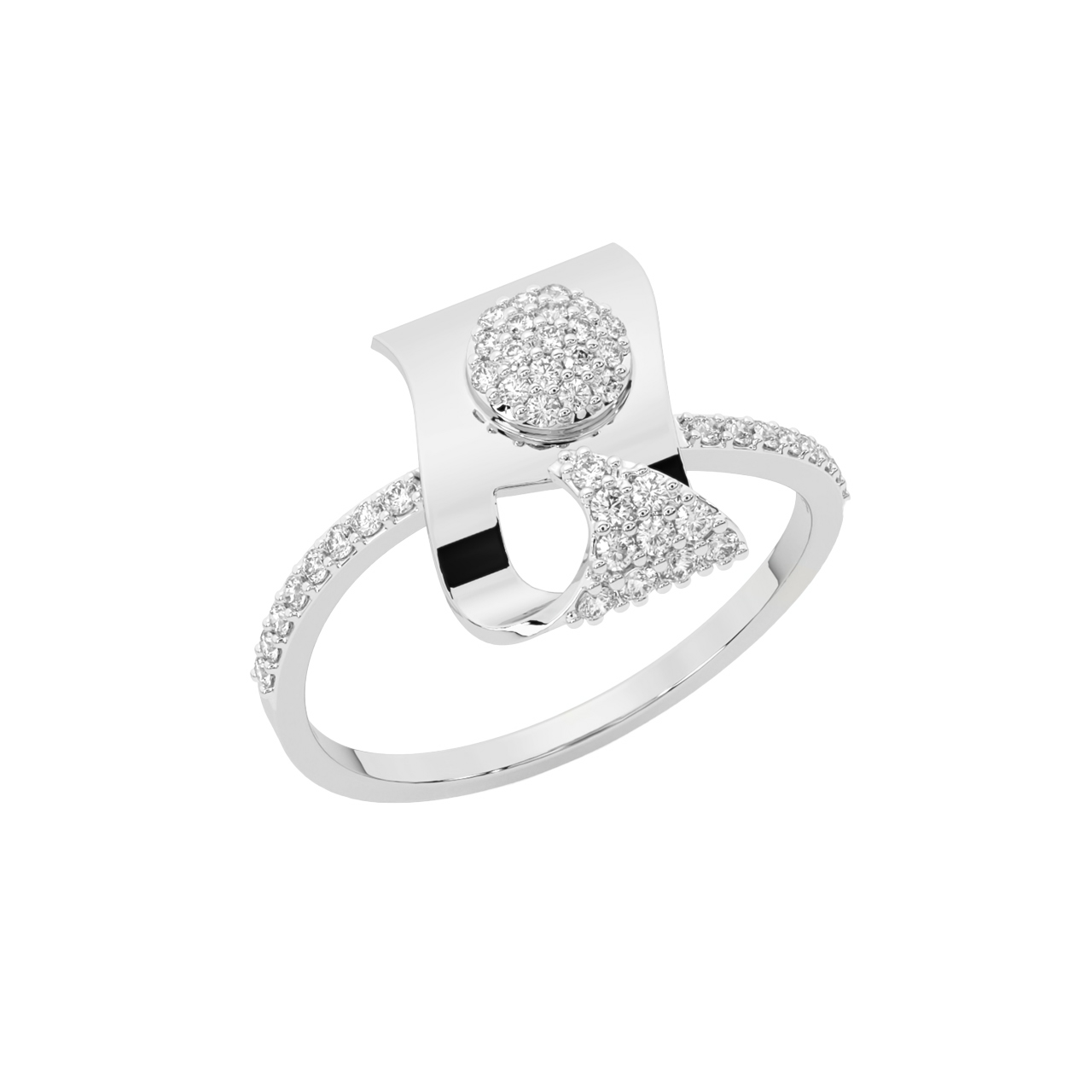 Marvin Round Diamond Engagement Ring