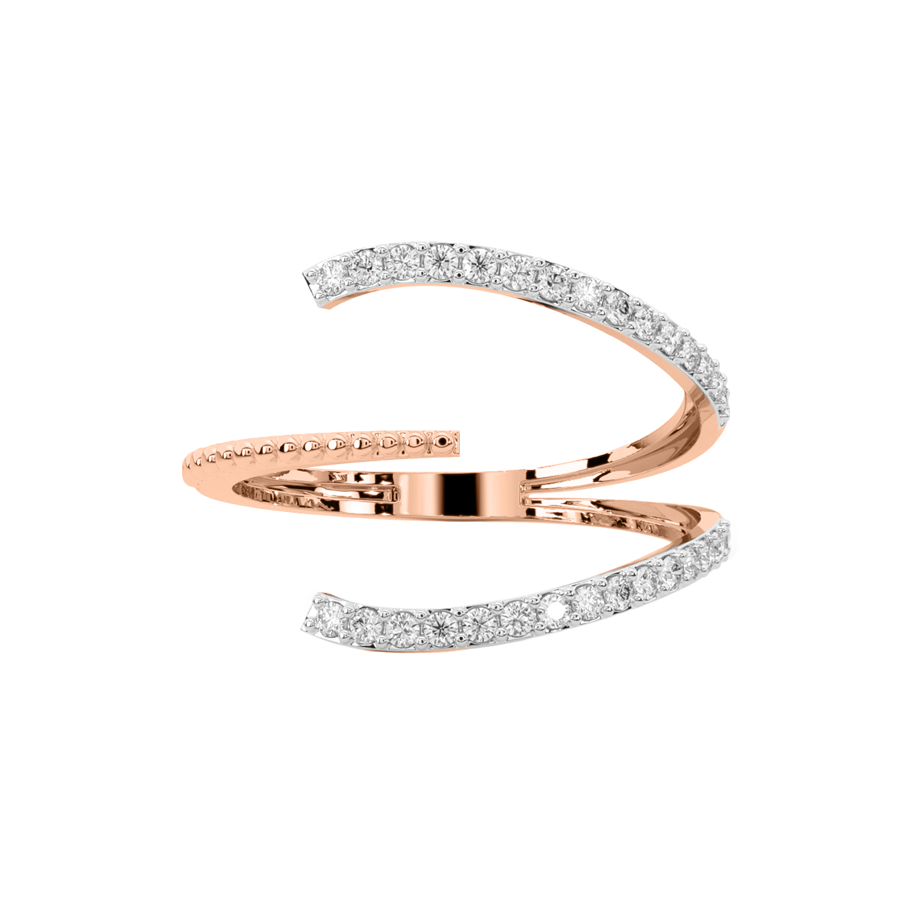 Neria Round Diamond Engagement Ring