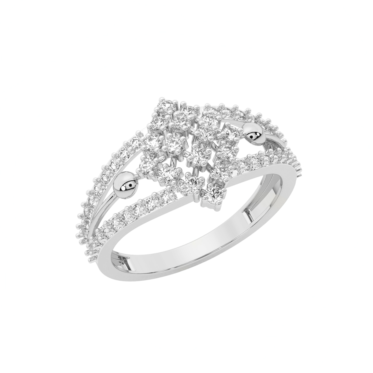 Ally Round Diamond Engagement Ring