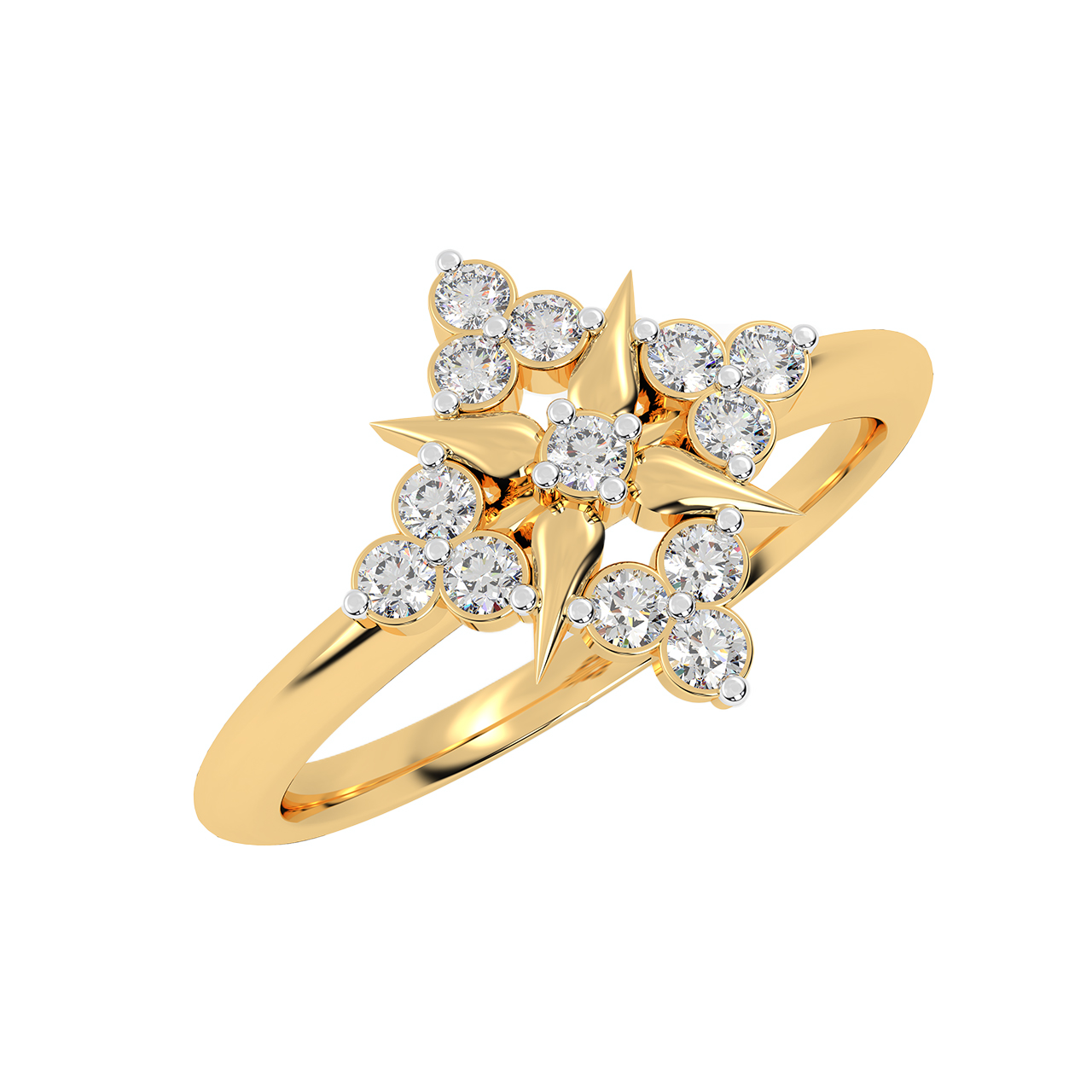 Stylish Design Diamond Ring