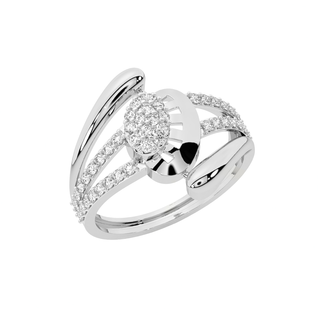 Berty Diamond Ring For Men | Men's Rich Diamond Ring | CaratLane