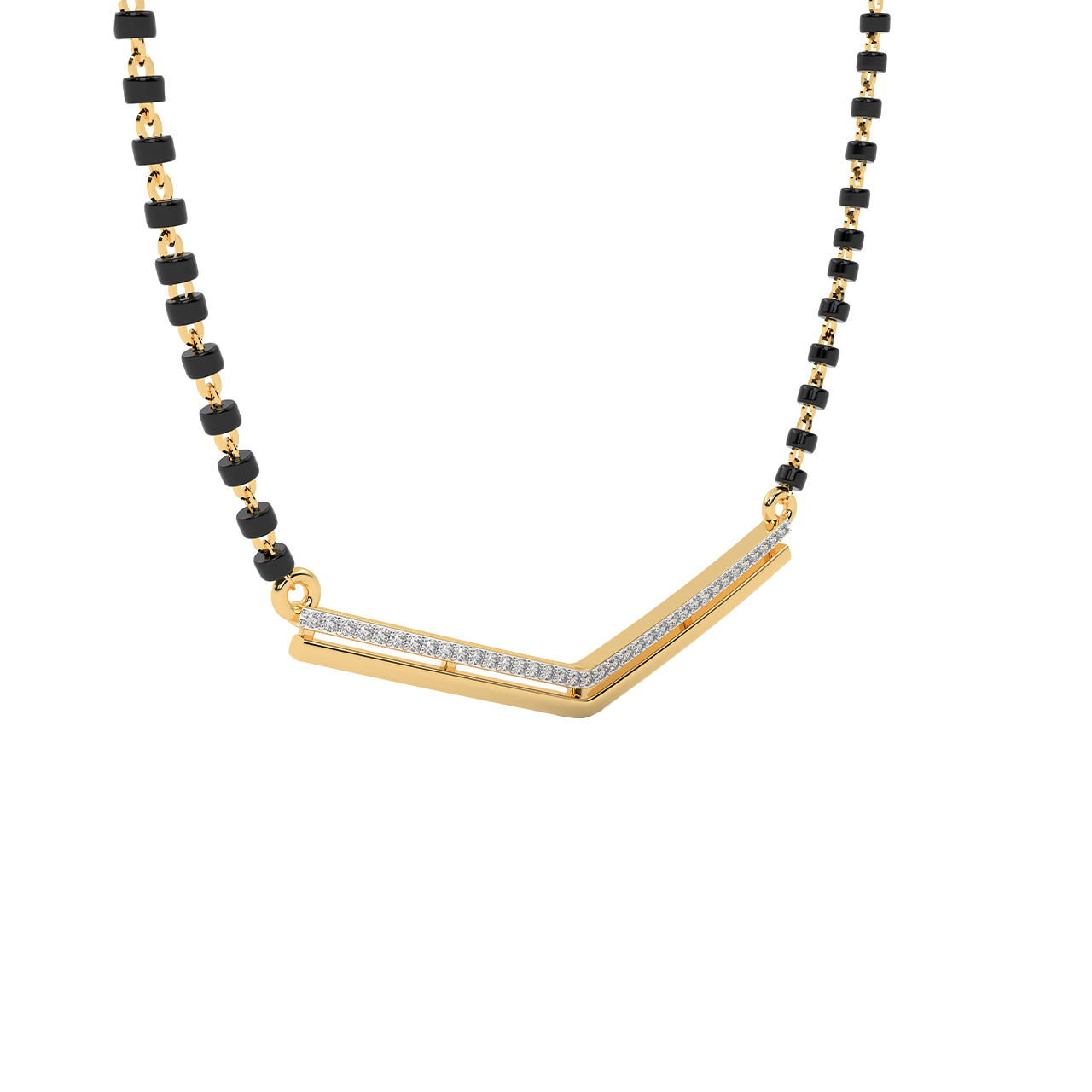 Diamond & Gold Mangalsutra