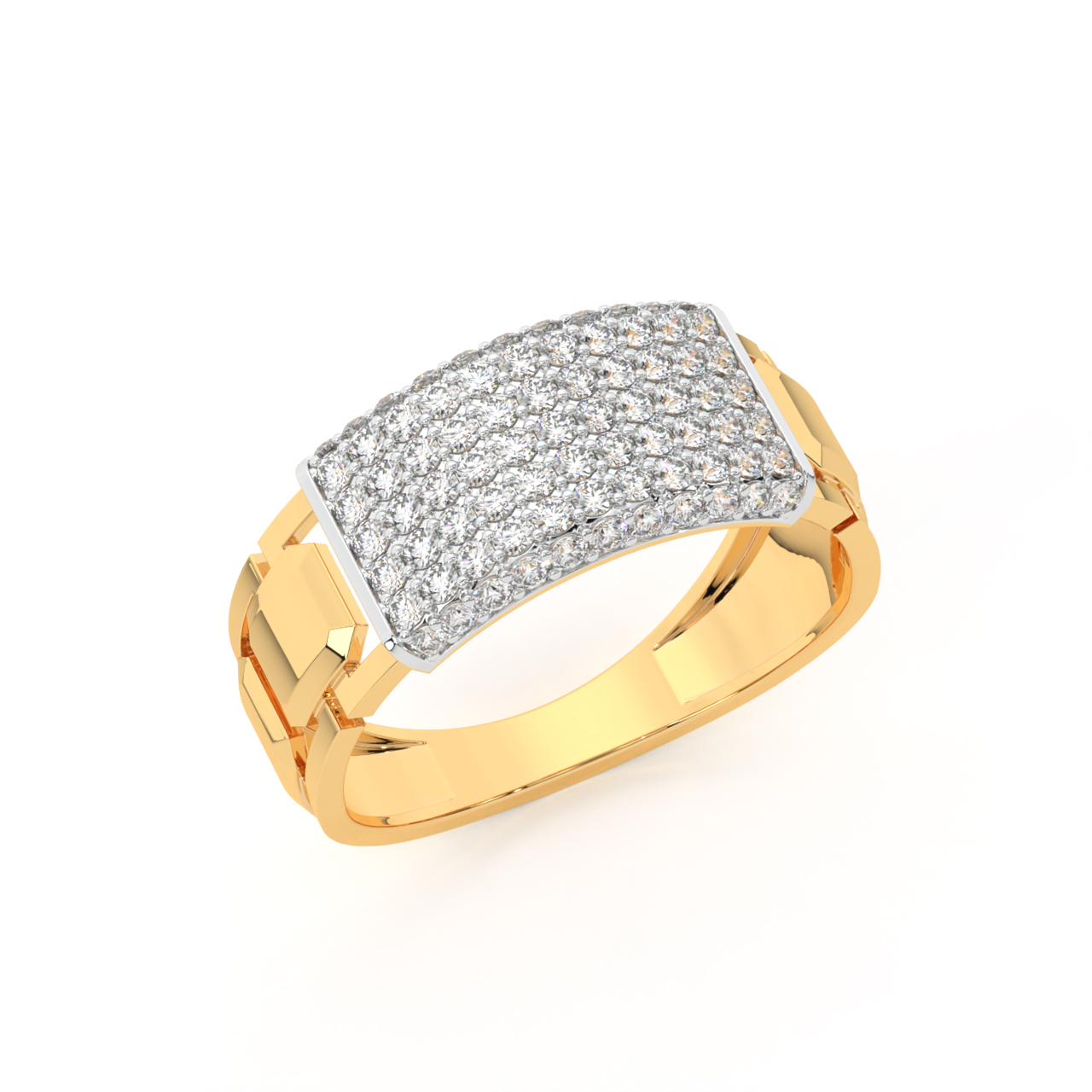 Elegant Diamond Ring For Men