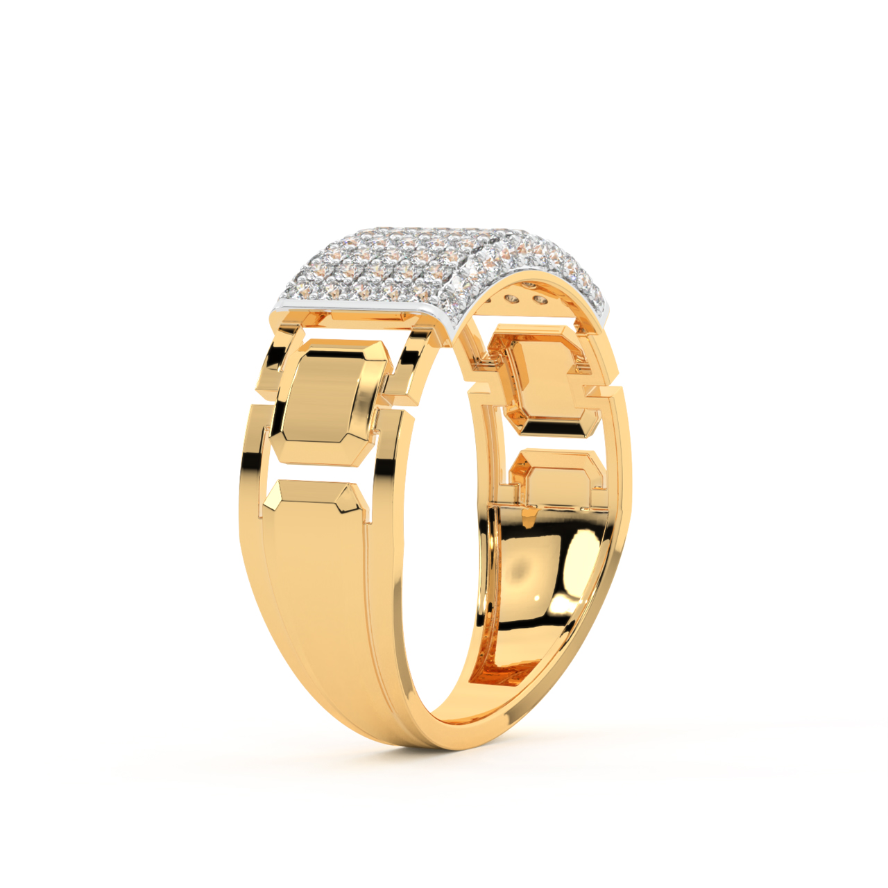 Elegant Diamond Ring For Men