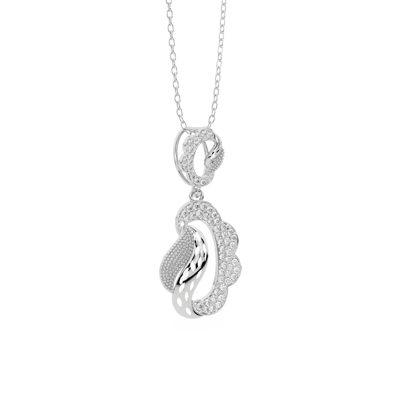 Flawless Design Diamond Pendant