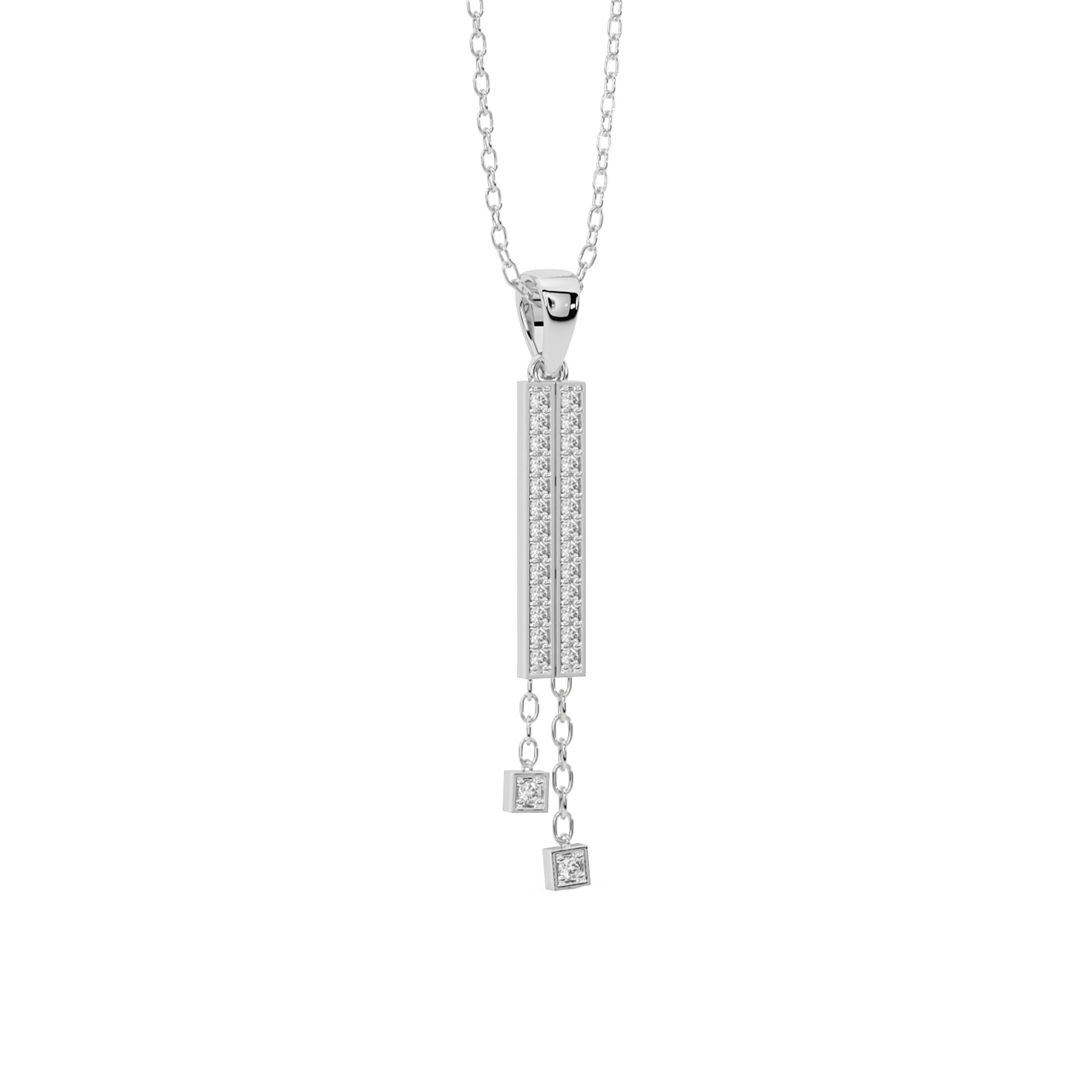 Flashdance Diamond Pendant