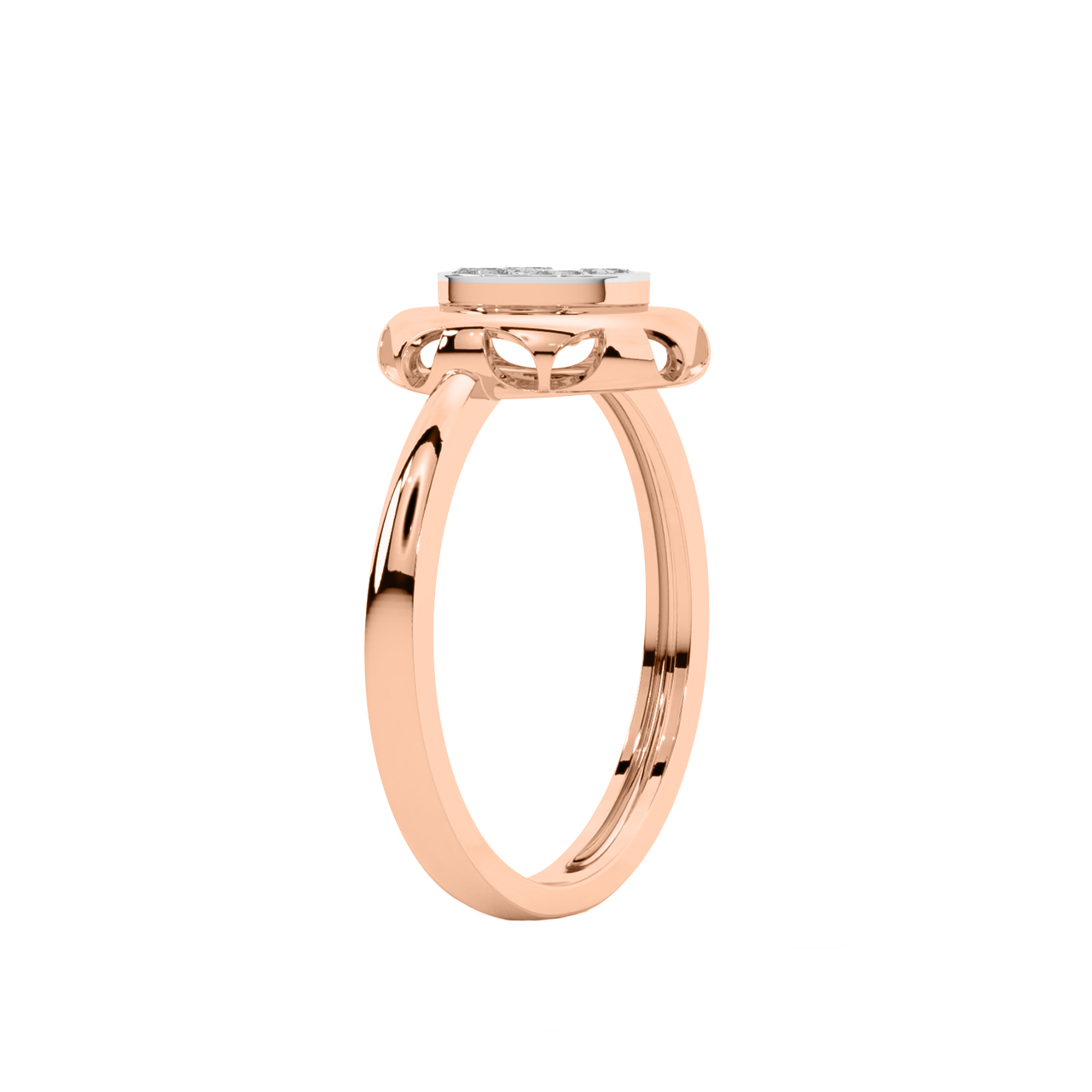 Gleaming Diamond Engagement Ring