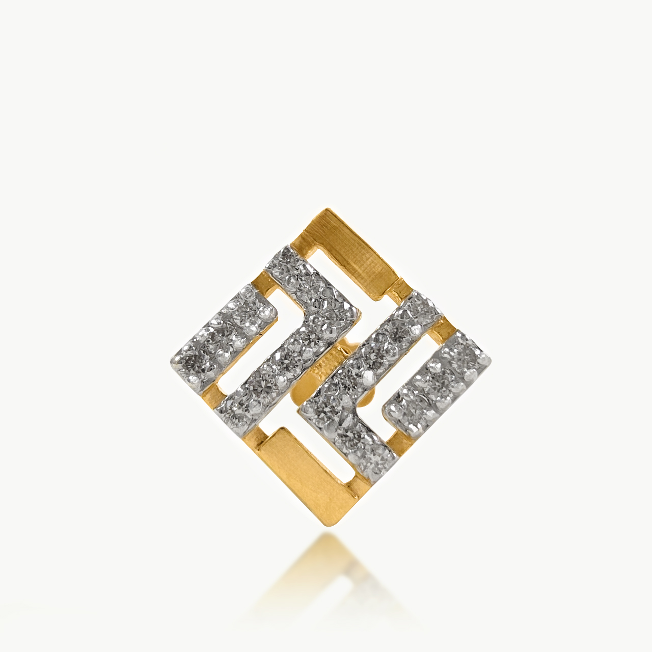 Labyrinth Luxe Diamond Men's Studs