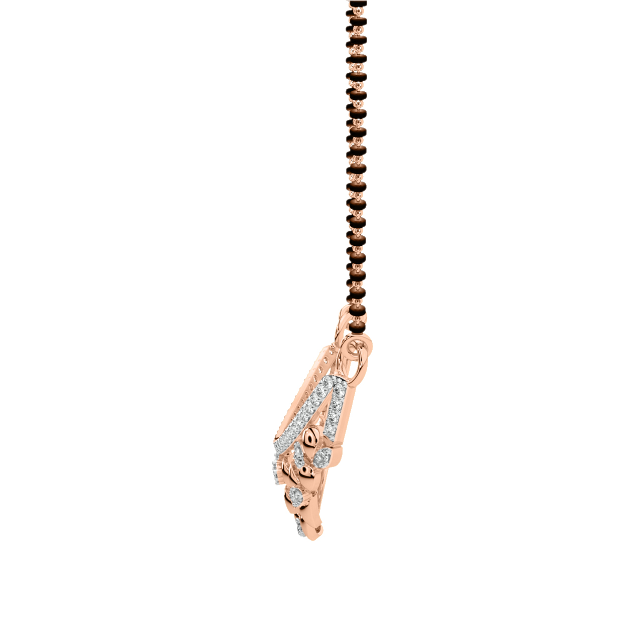 Buy Gold Diamond Mangalsutra Pendant 