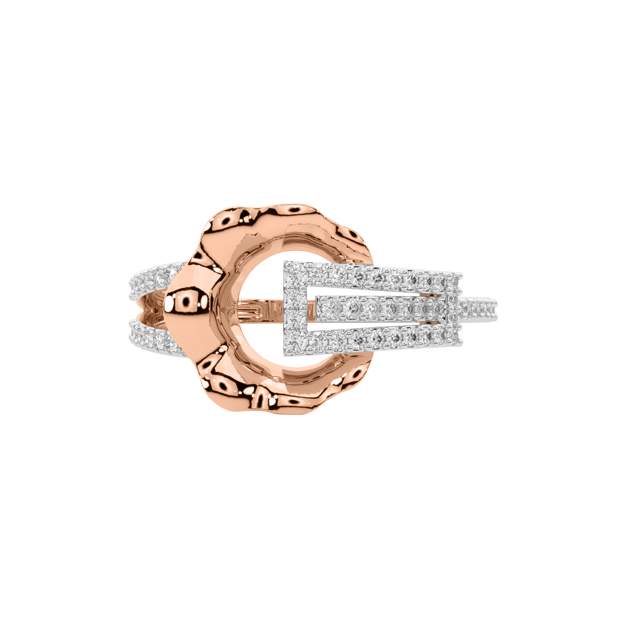 Galvin Round Diamond Engagement Ring