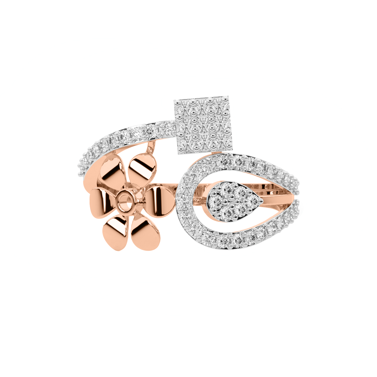 Seana Round Diamond Engagement Ring