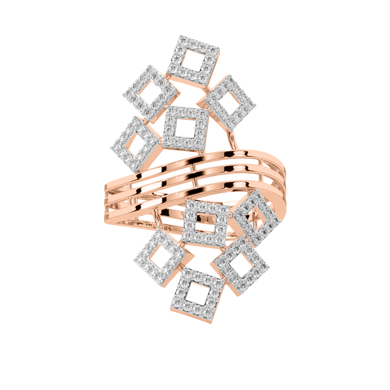 Cari Round Diamond Engagement Ring